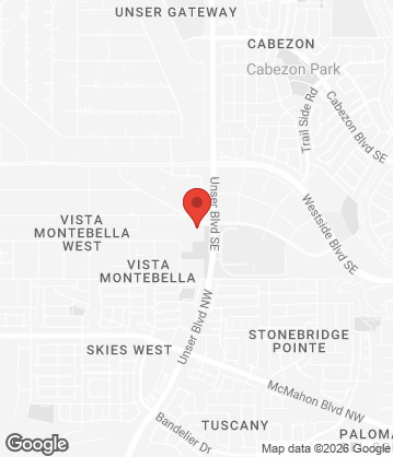 Map of M'tucci's Moderno - 1908 Wellspring Ave SE, Rio Rancho, NM, 87124, US